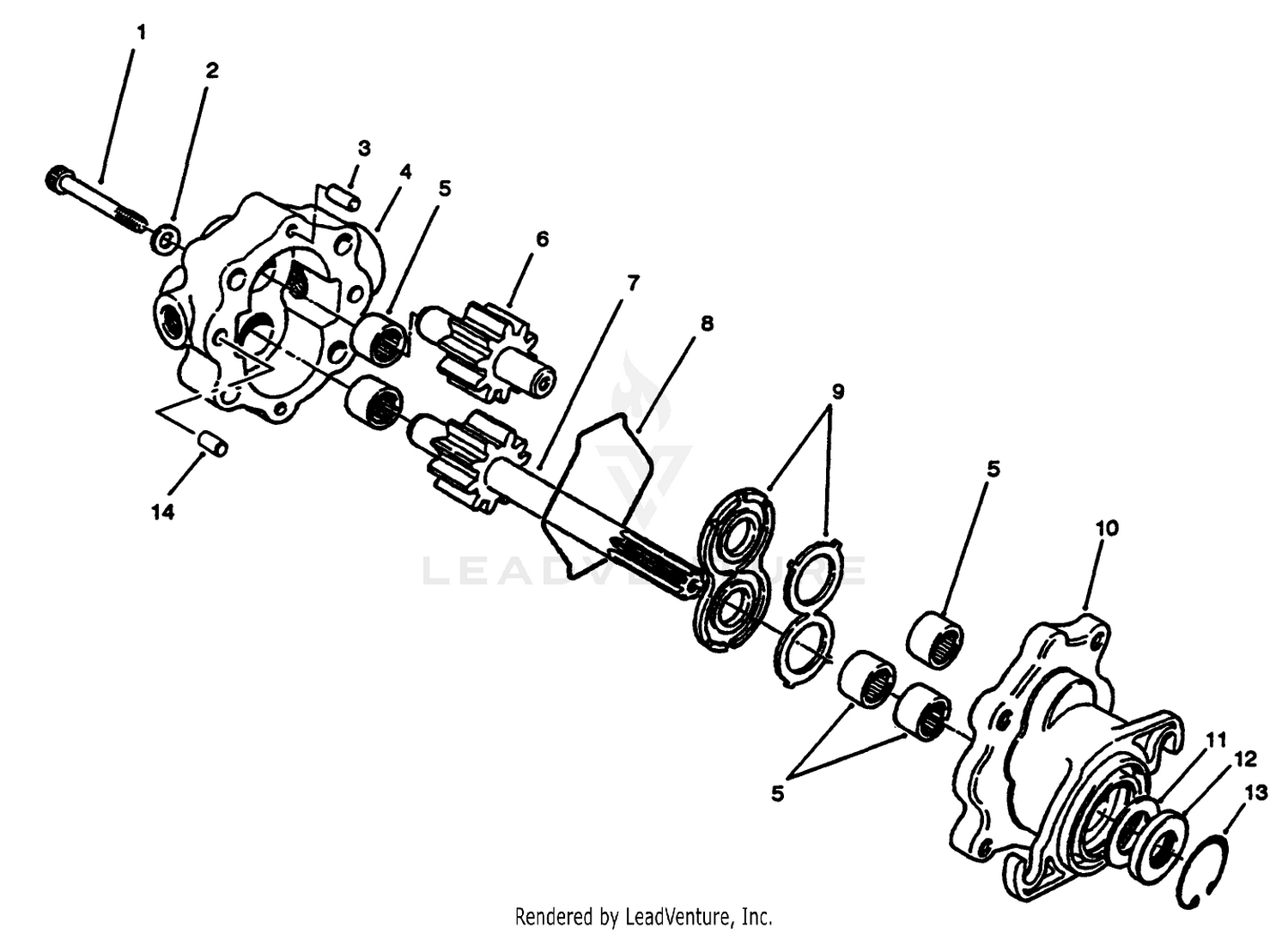 Reel Motor Assembly No. 93-1375