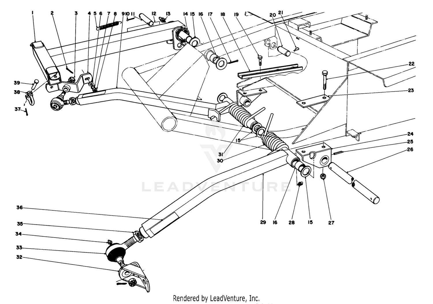 Push Arm Assembly