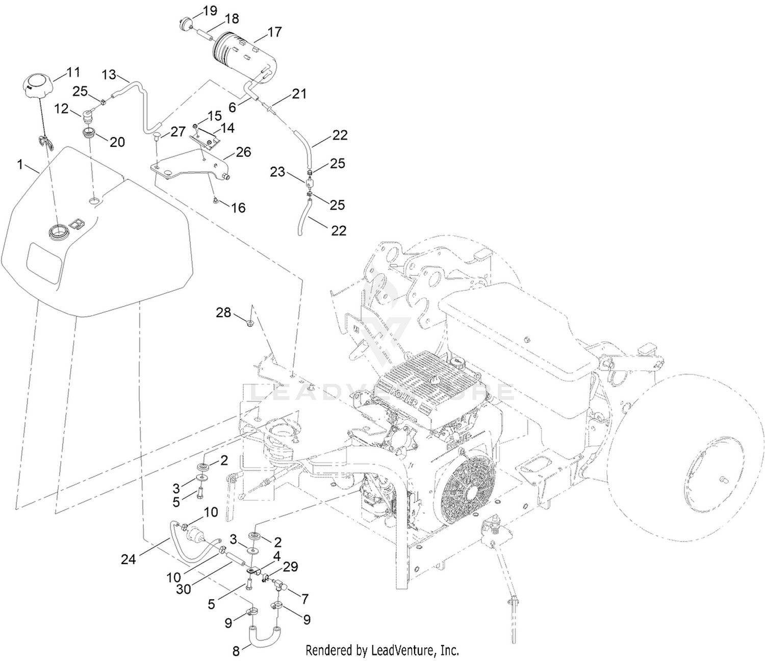Fuel System Assembly