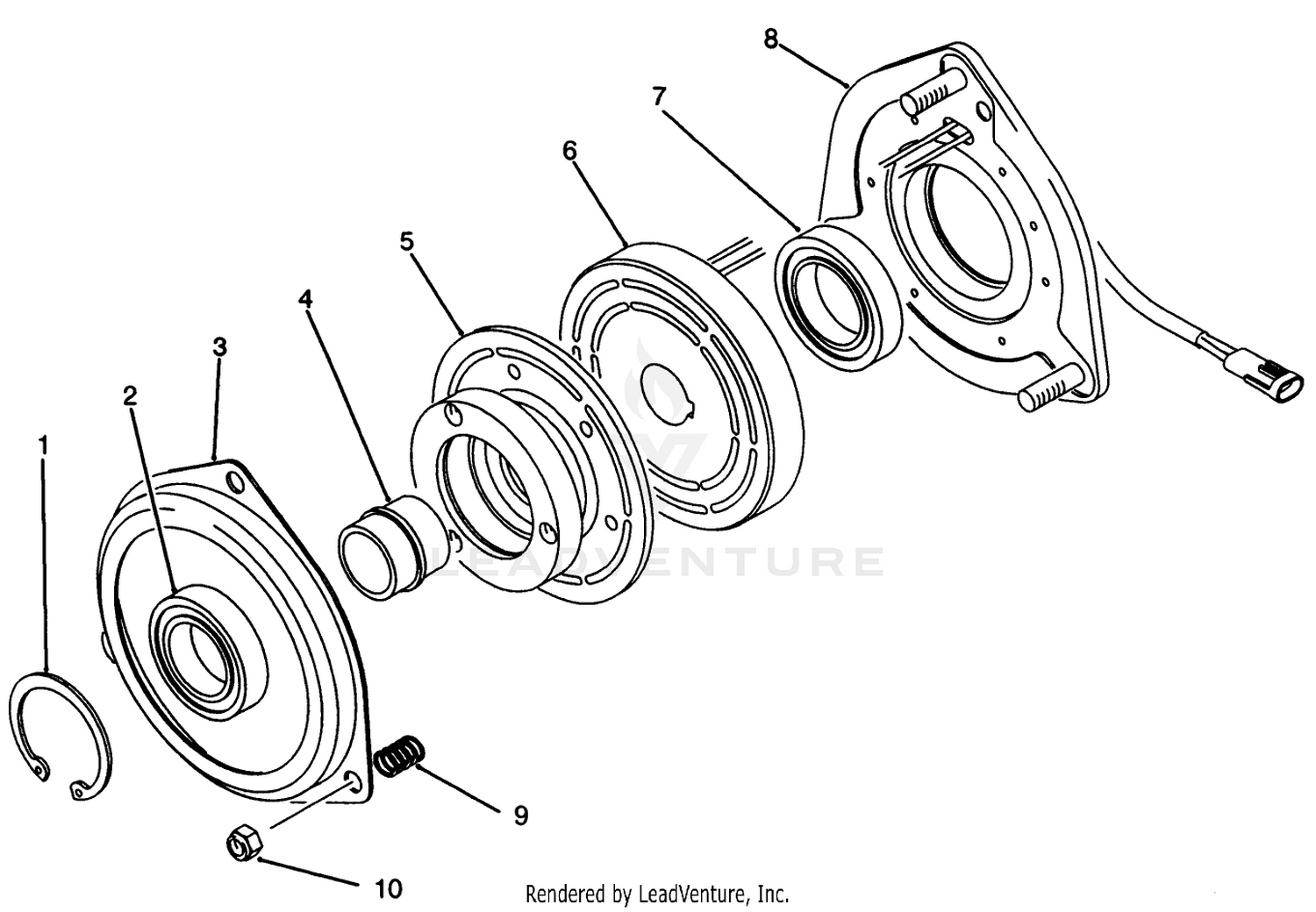 Clutch Assembly No. 86-5610