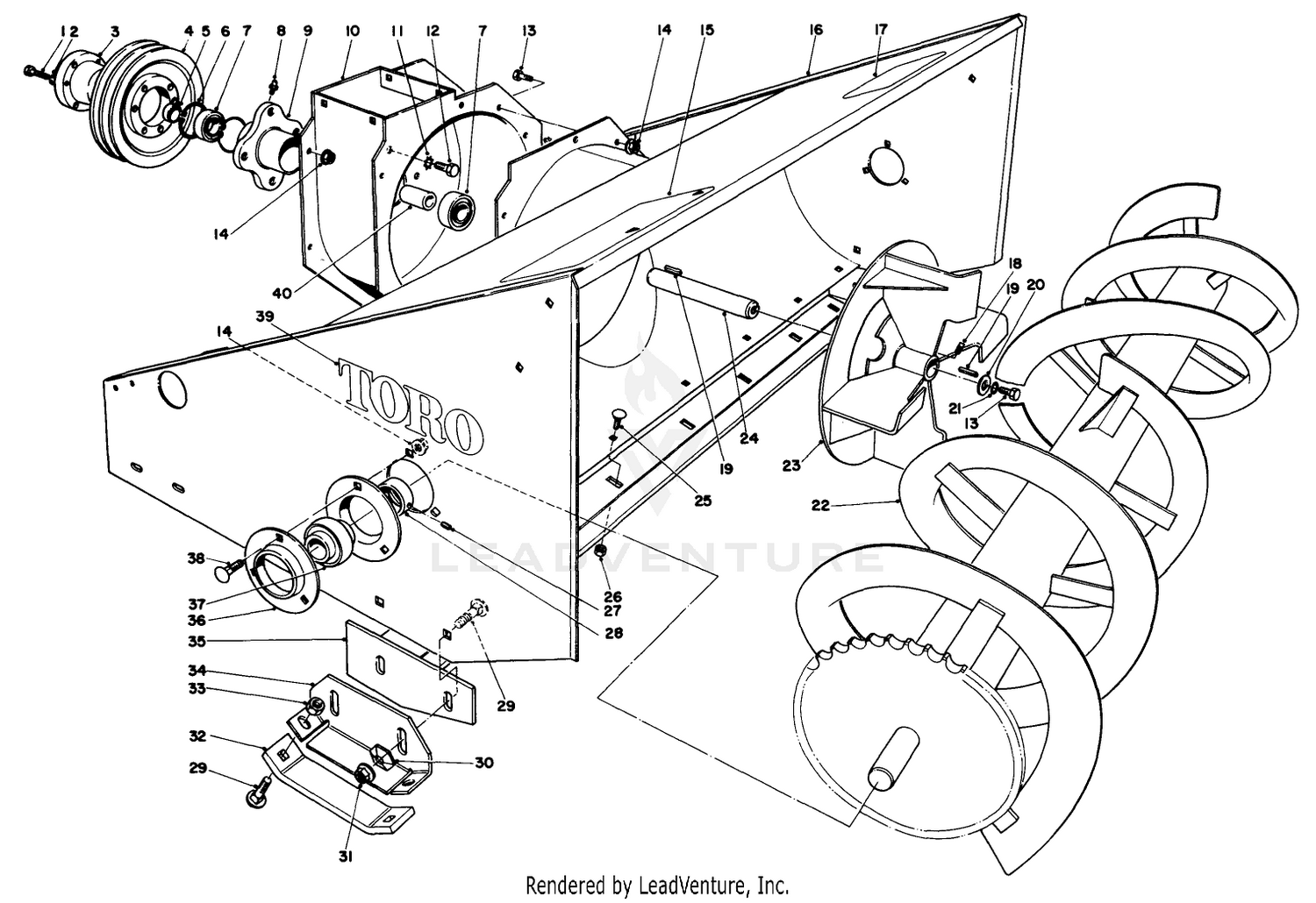 48" Snowthrower Model No. 30570 (optional)