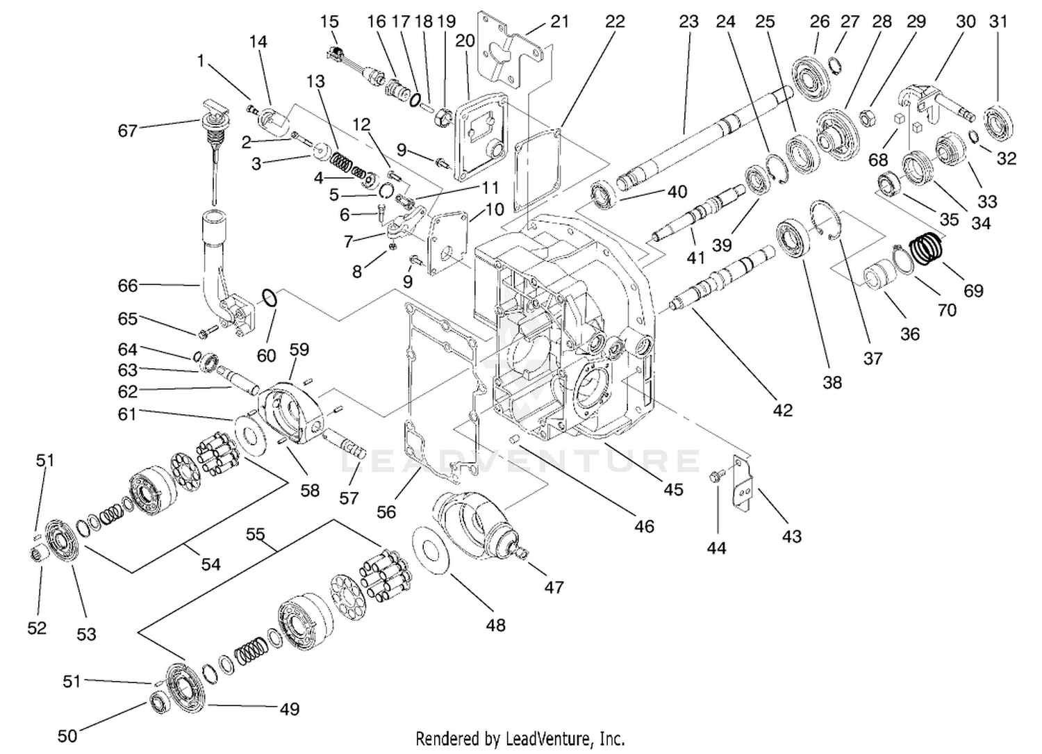 Hydraulic Housing Assembly