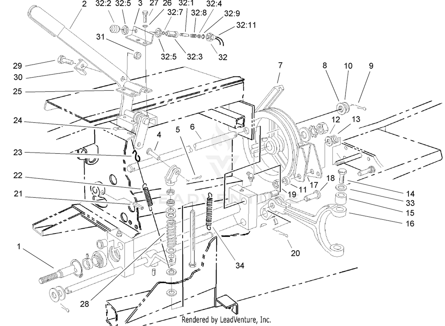 PTO and Shaft Assembly