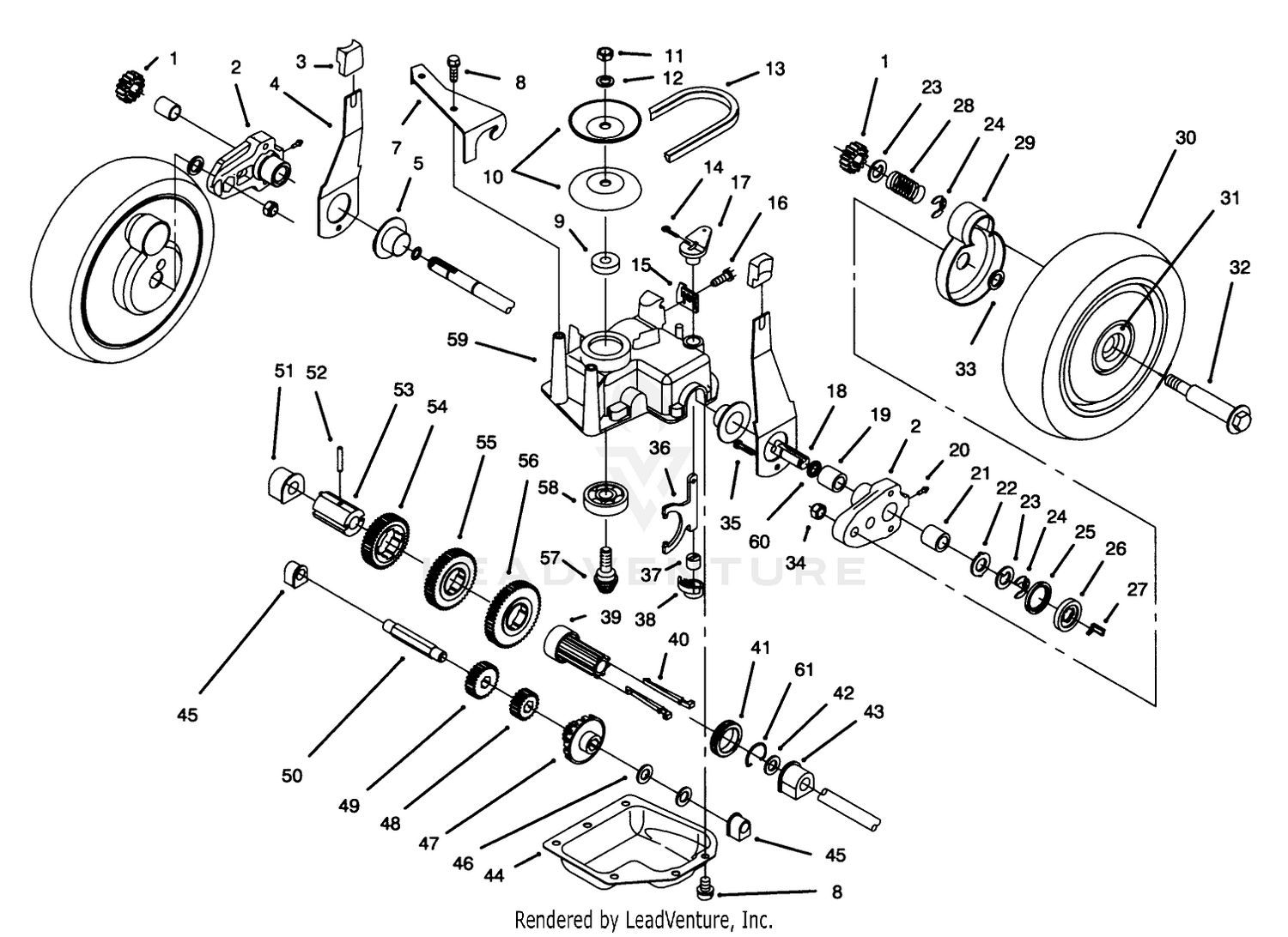 Gear Case Assembly