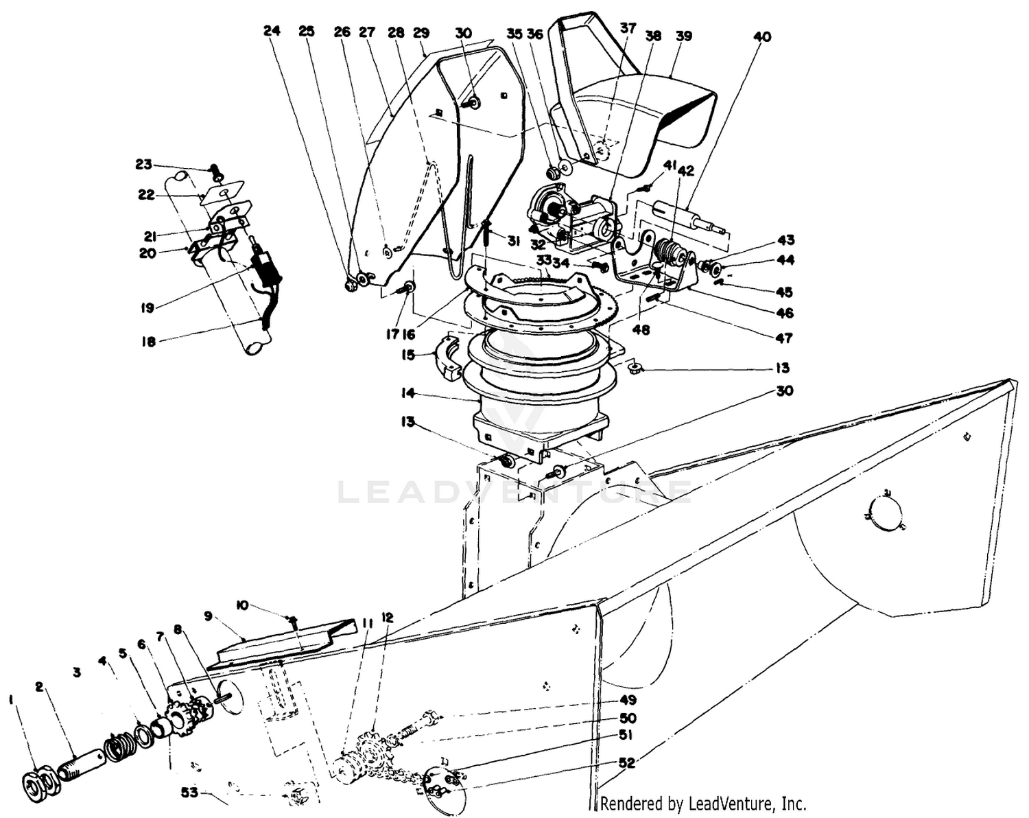 48" Snowthrower Model No. 30570 (optional)(continued) 2