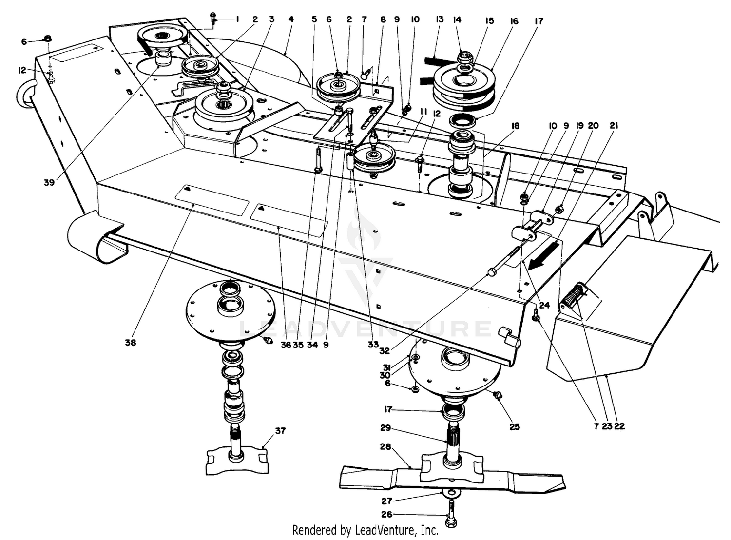 Cutting Unit Model No. 30721