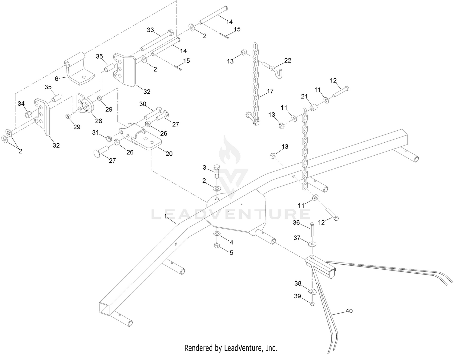 Spring Rake Assembly