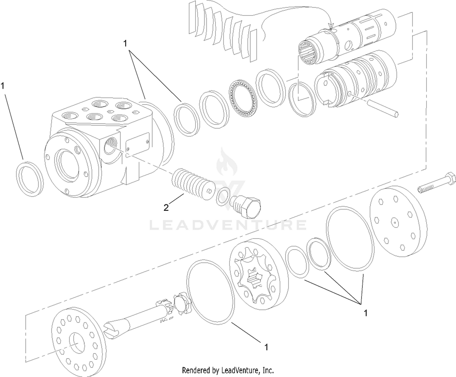Steering Control Valve Assembly No. 112-0271