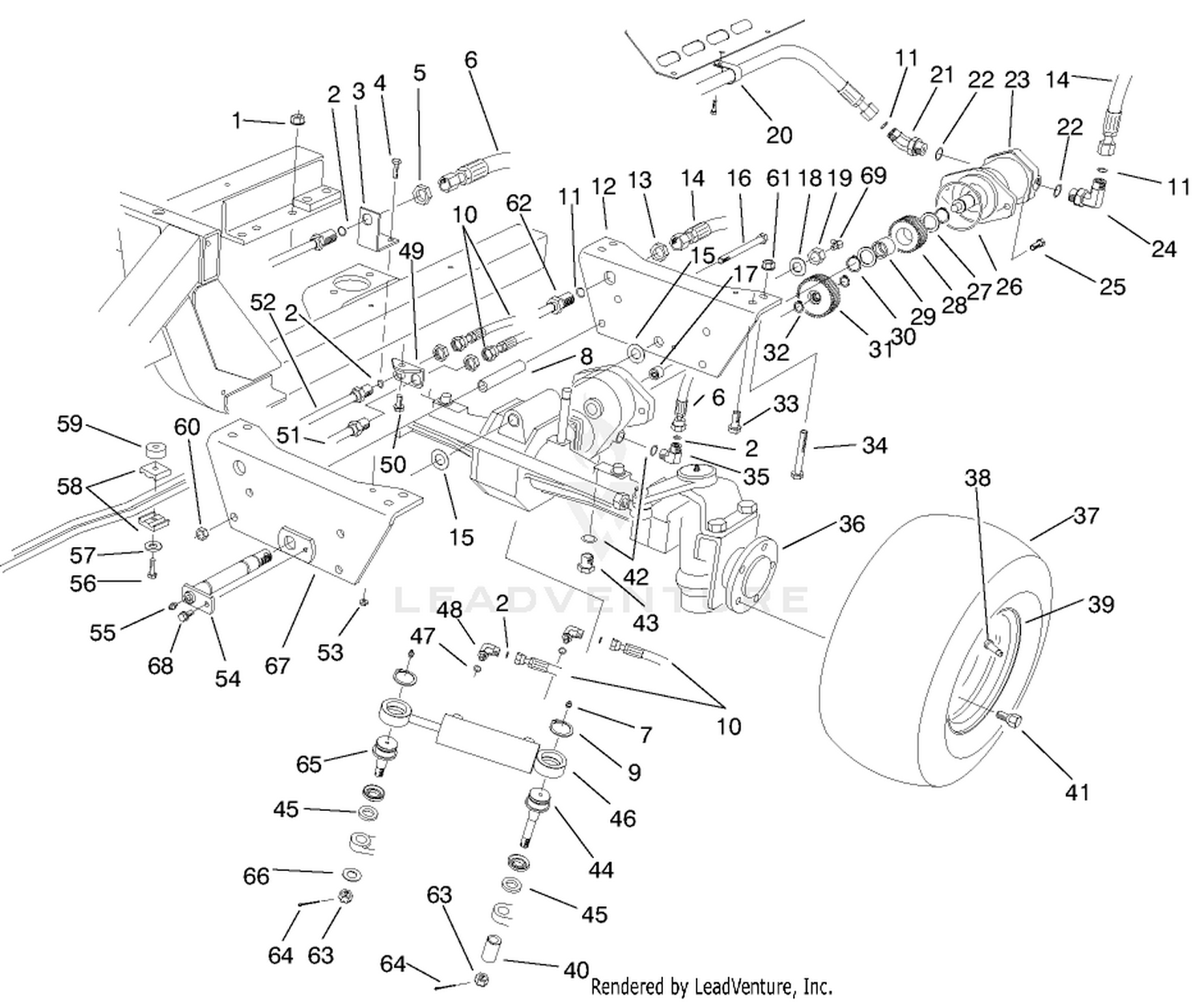 Rear Axle Assembly