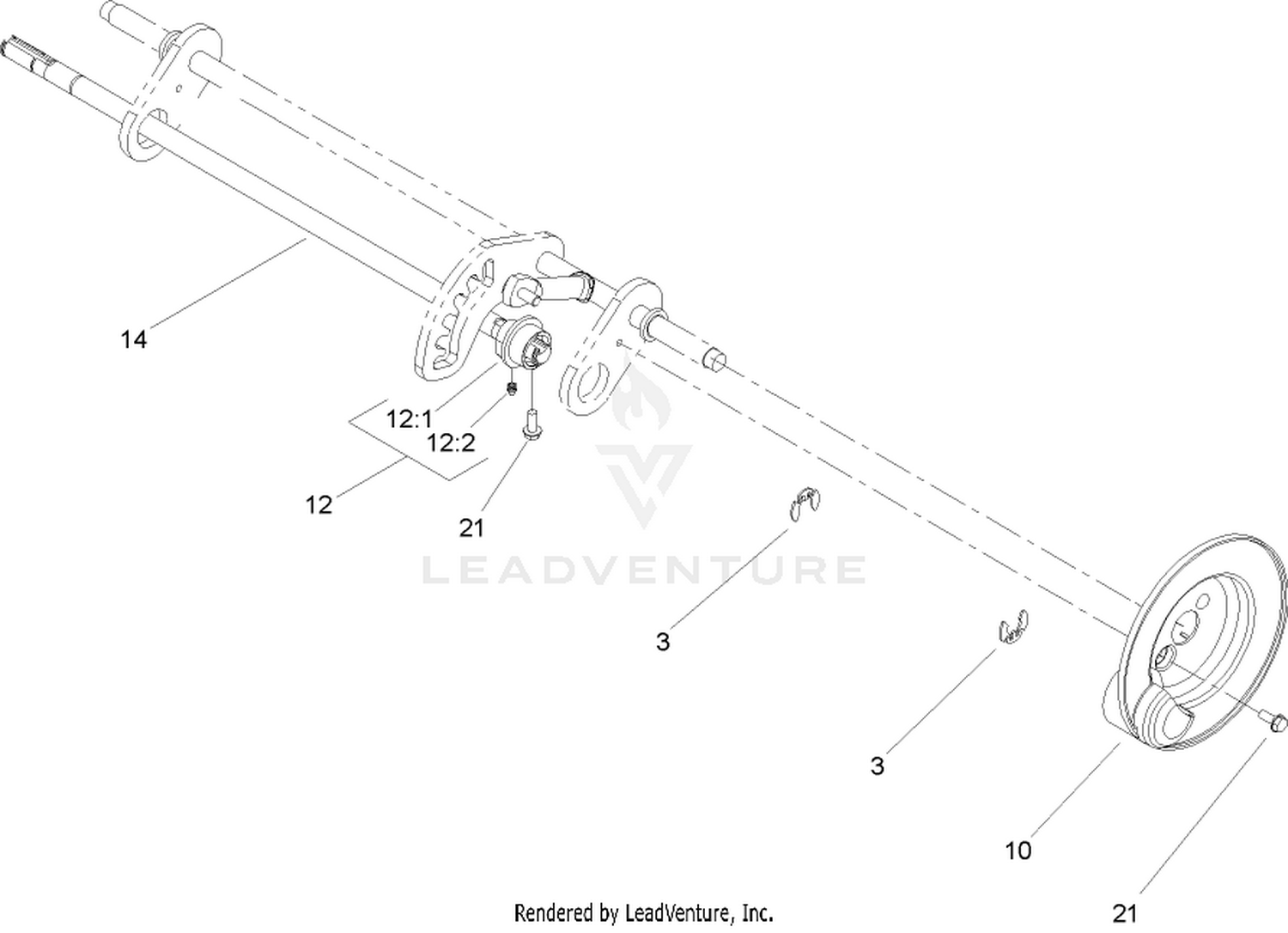 Pivot Shaft Assembly