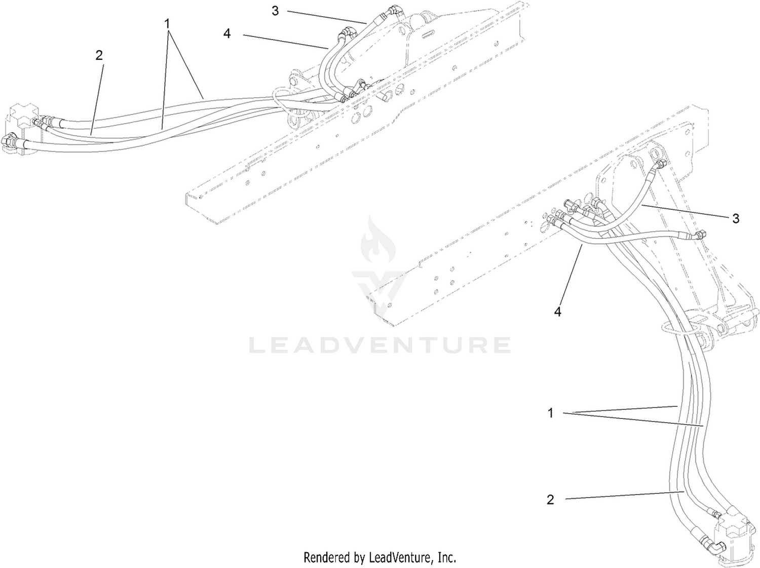 No. 6 and 7 Hose Installation Assembly