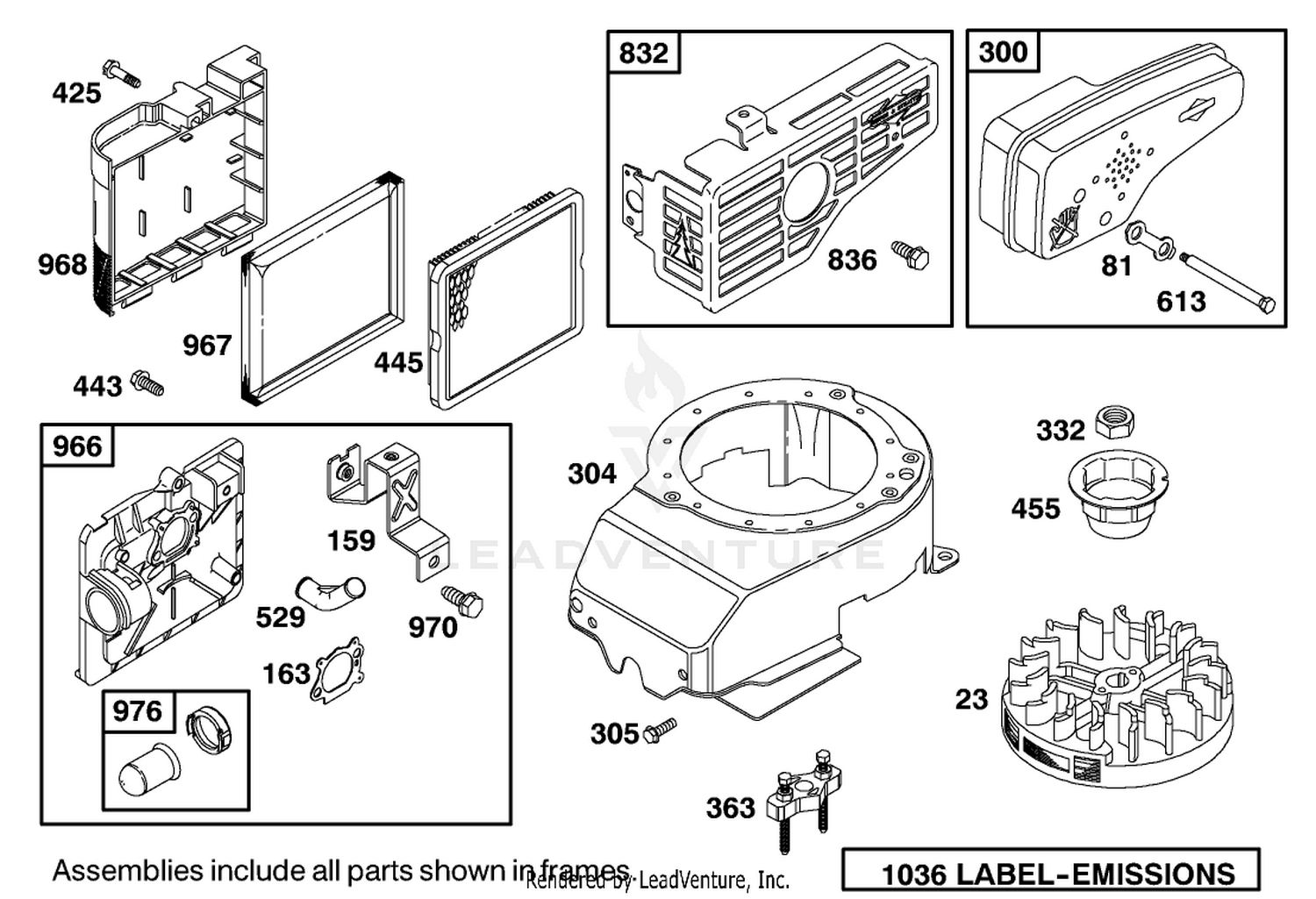 Engine Briggs  Stratton Model 12j802-2369-B1 5