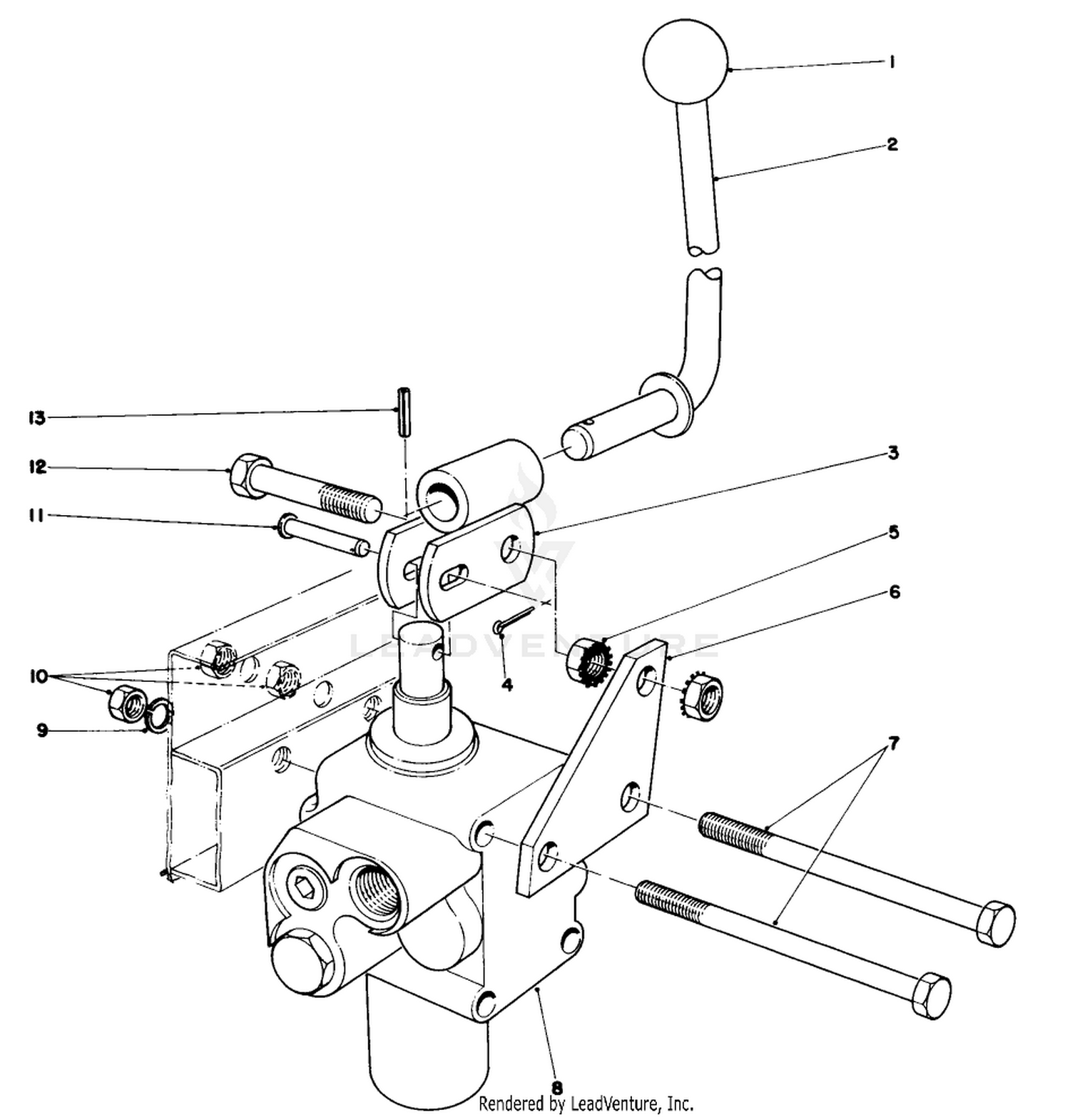 Valve And Lever Assembly