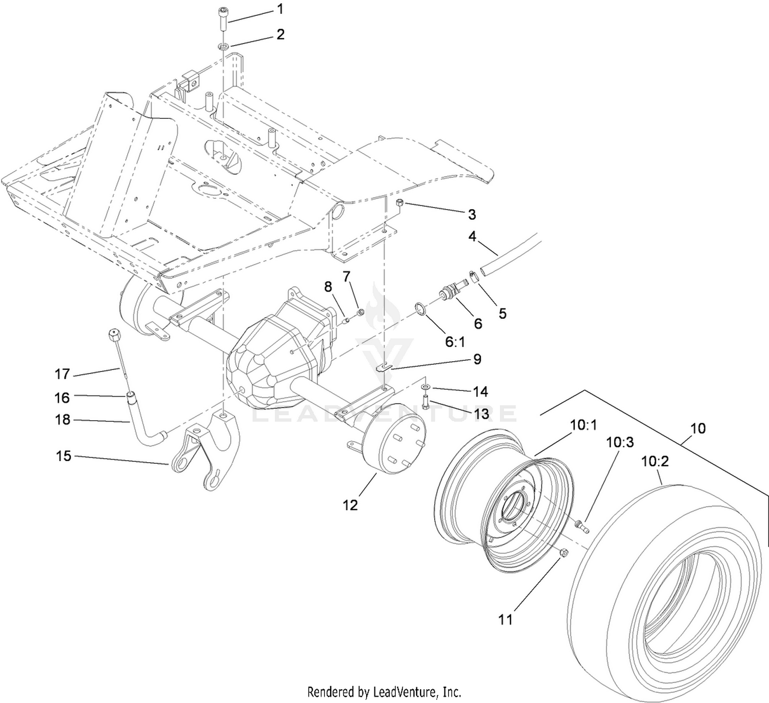 Front Axle Assembly