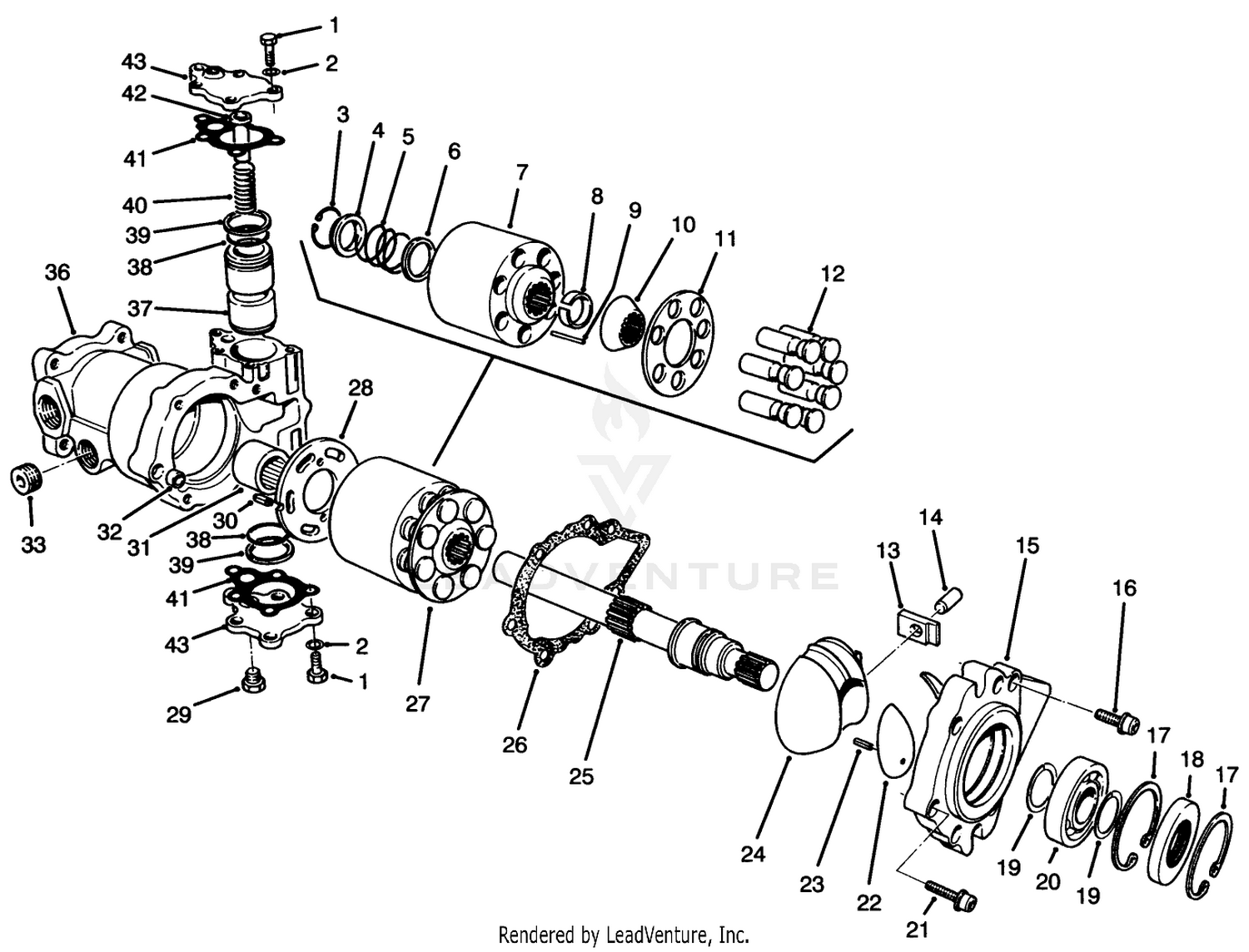 Wheel Motor No. 69-3050
