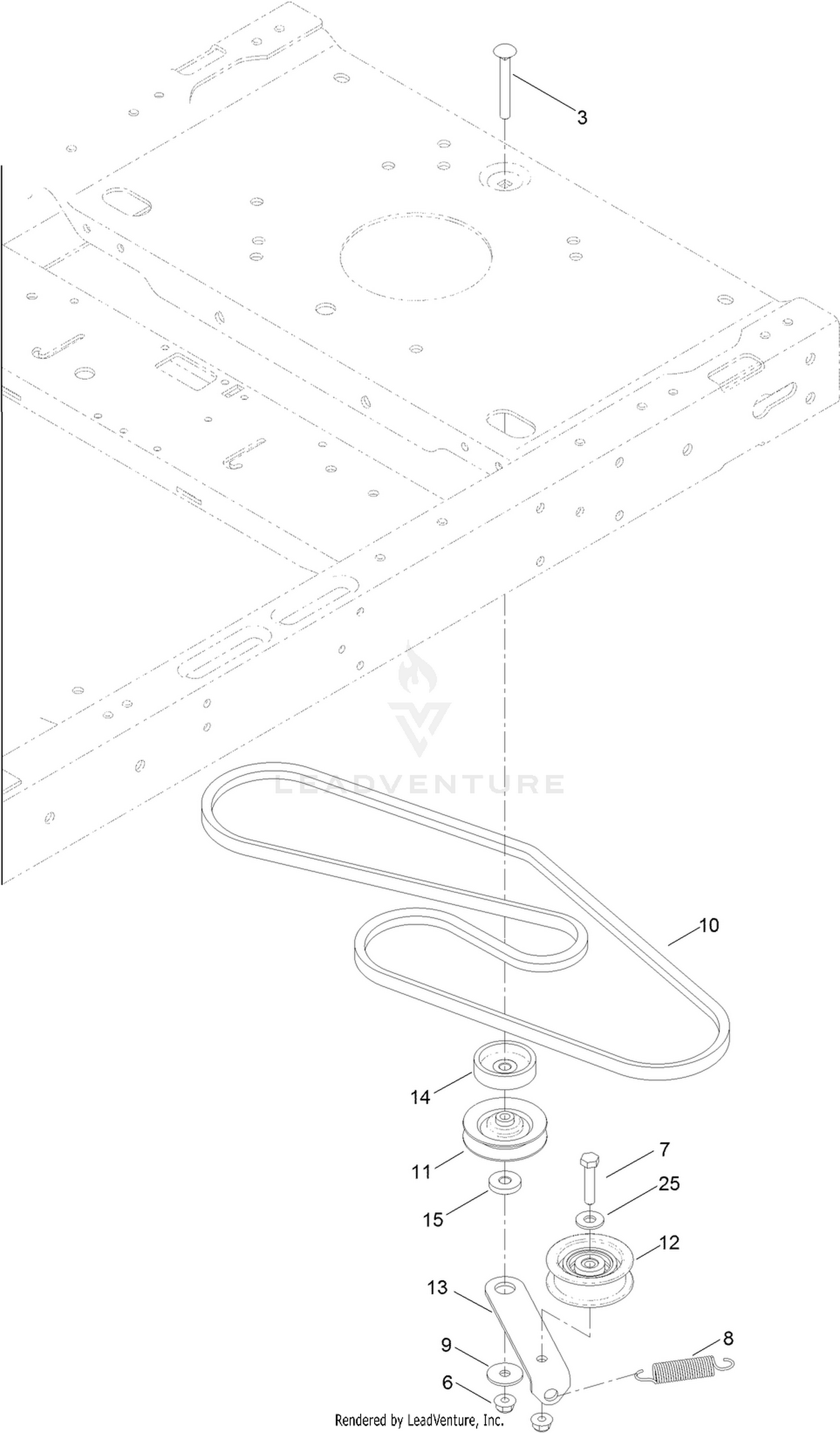 Belt and Pulley Assembly
