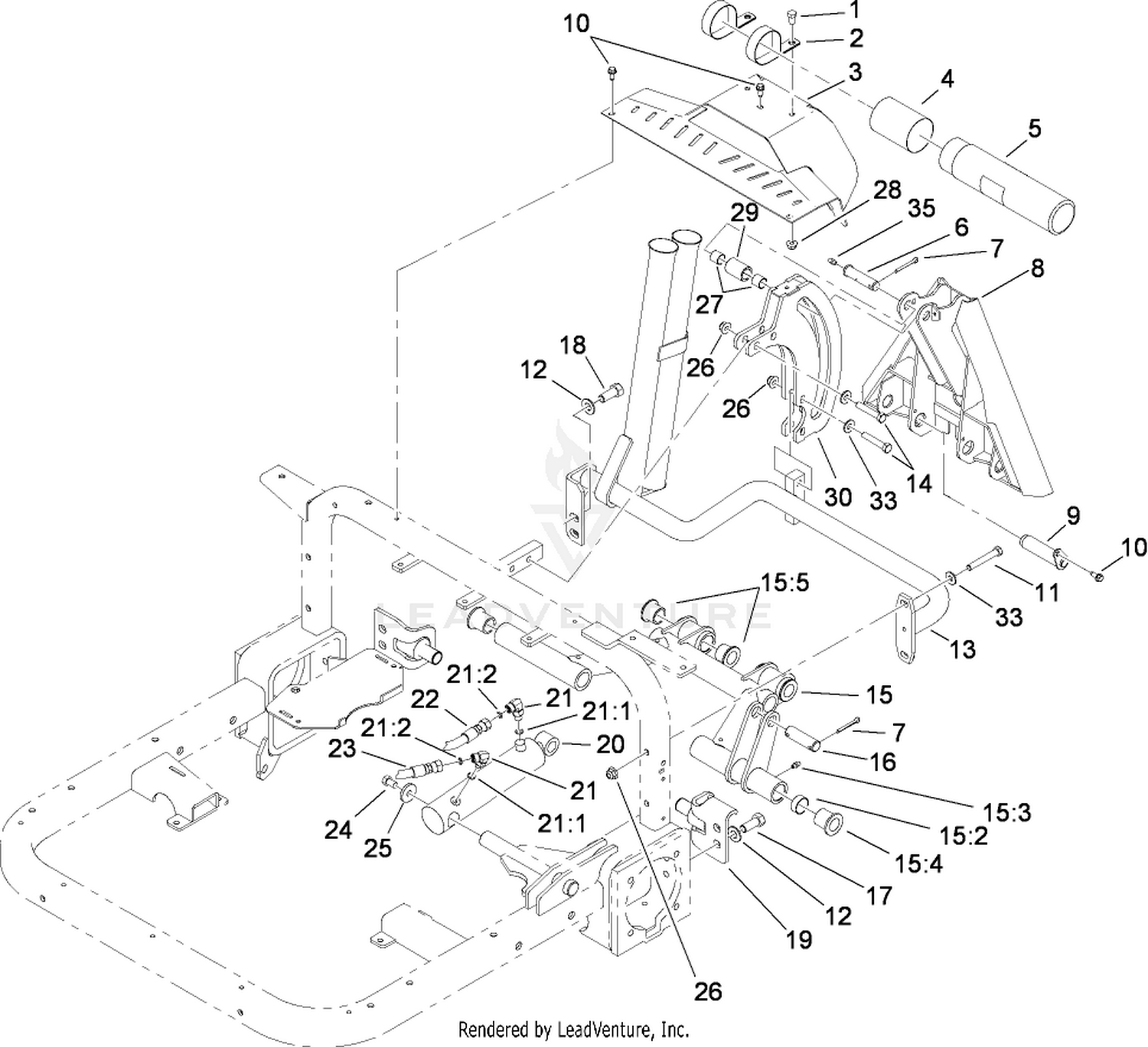 Rear Hitch Assembly