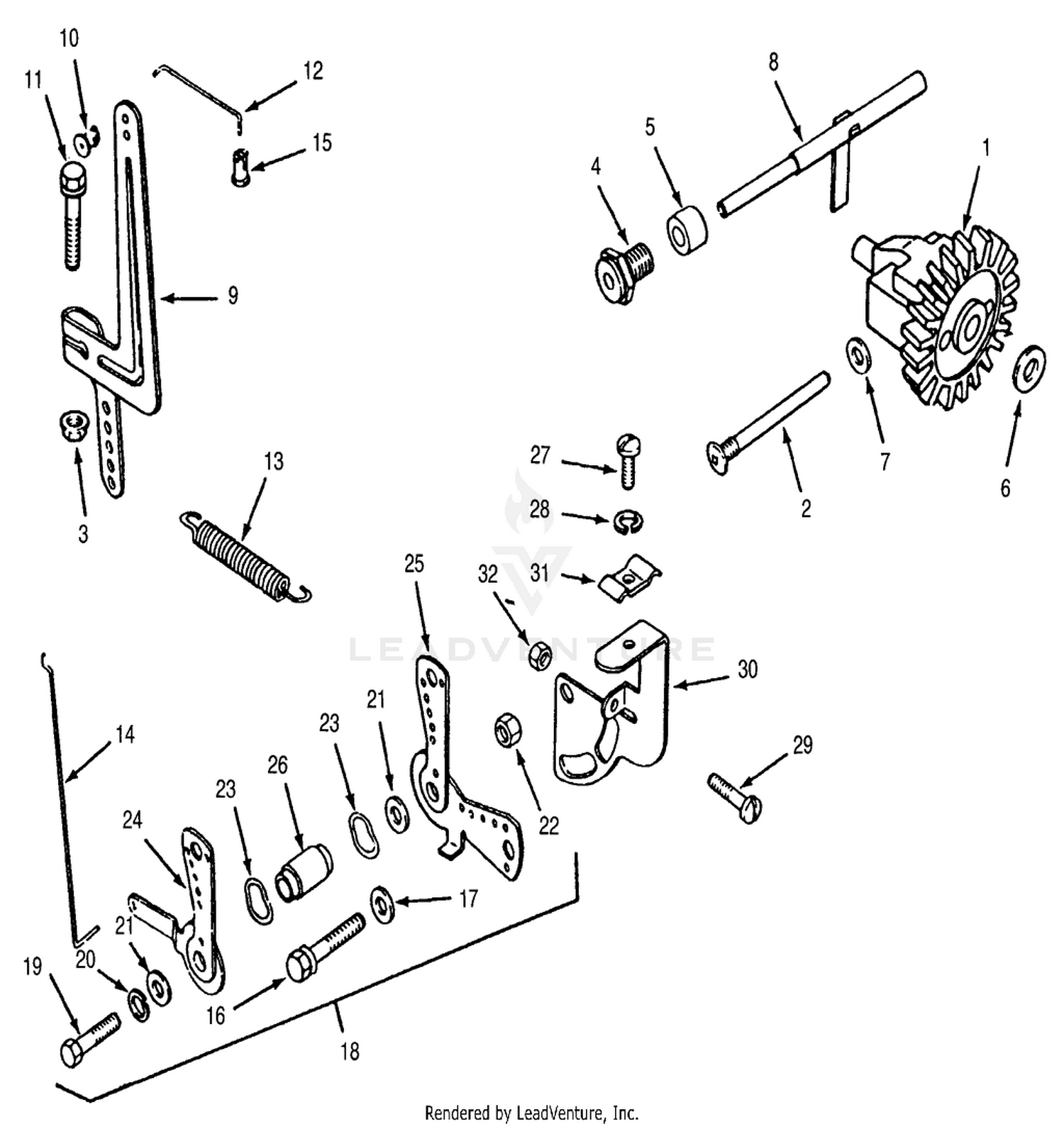 KOHLER GOVERNOR LINKAGE