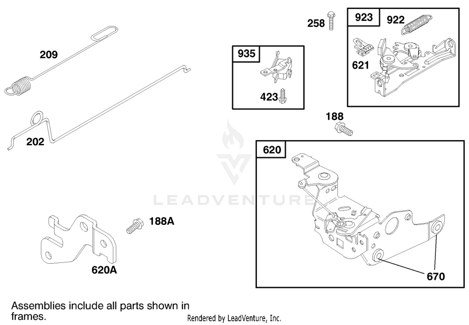Engine Briggs  Stratton Model 12h807-1760-E1 5