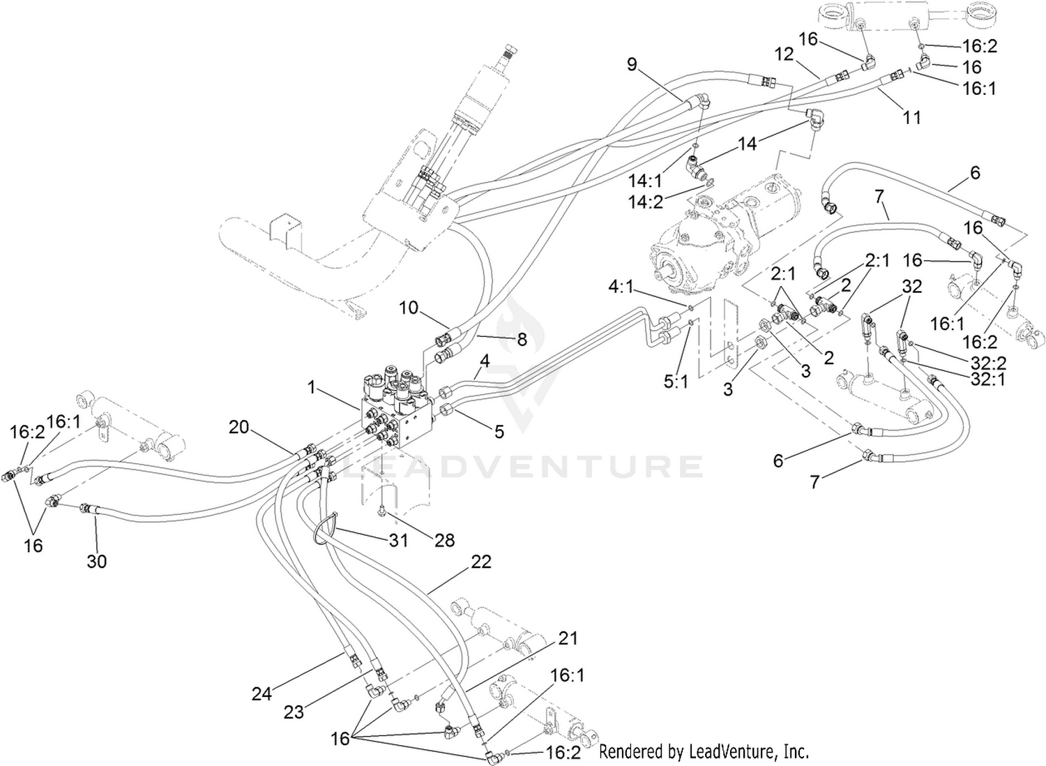 Lift Hydraulic Assembly
