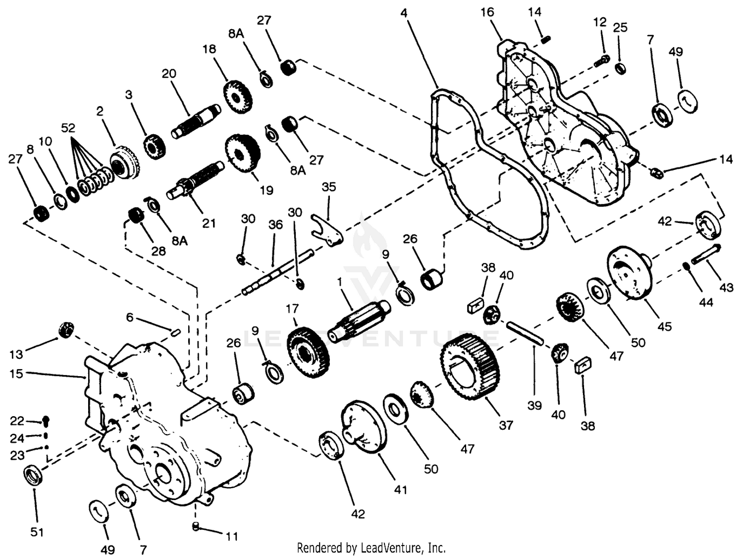 Transaxle Assembly No. 88-1260