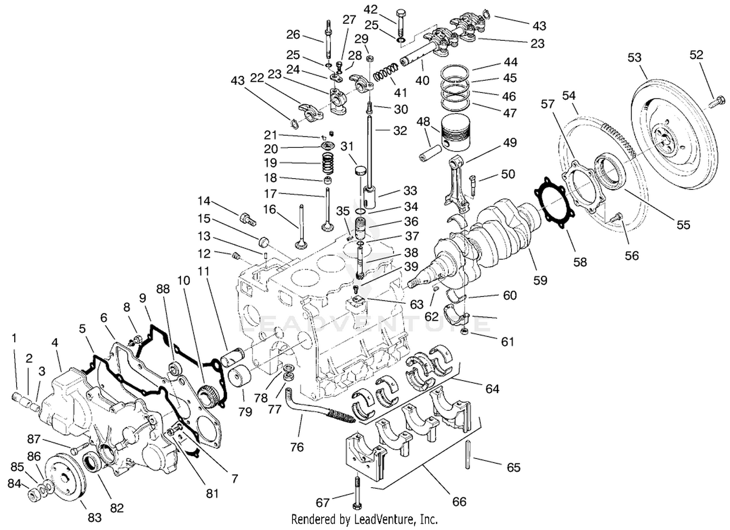 Engine Assembly (continued) 3