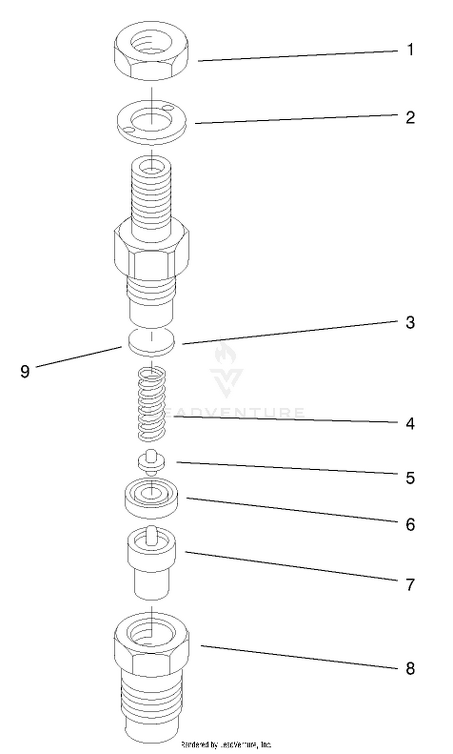Nozzle Holder Assembly No. 98-9468
