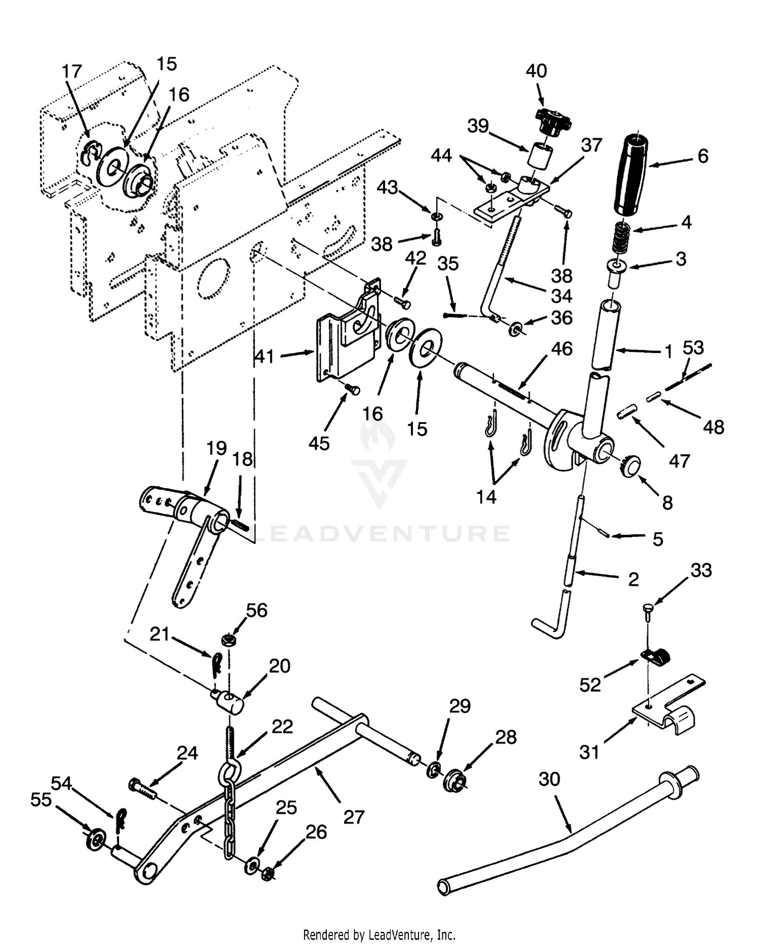 Manual Lift Linkage