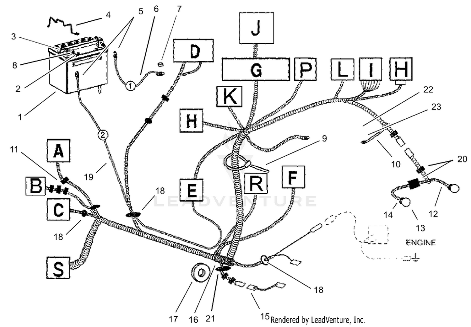 Electrical Wiring Harness Assembly
