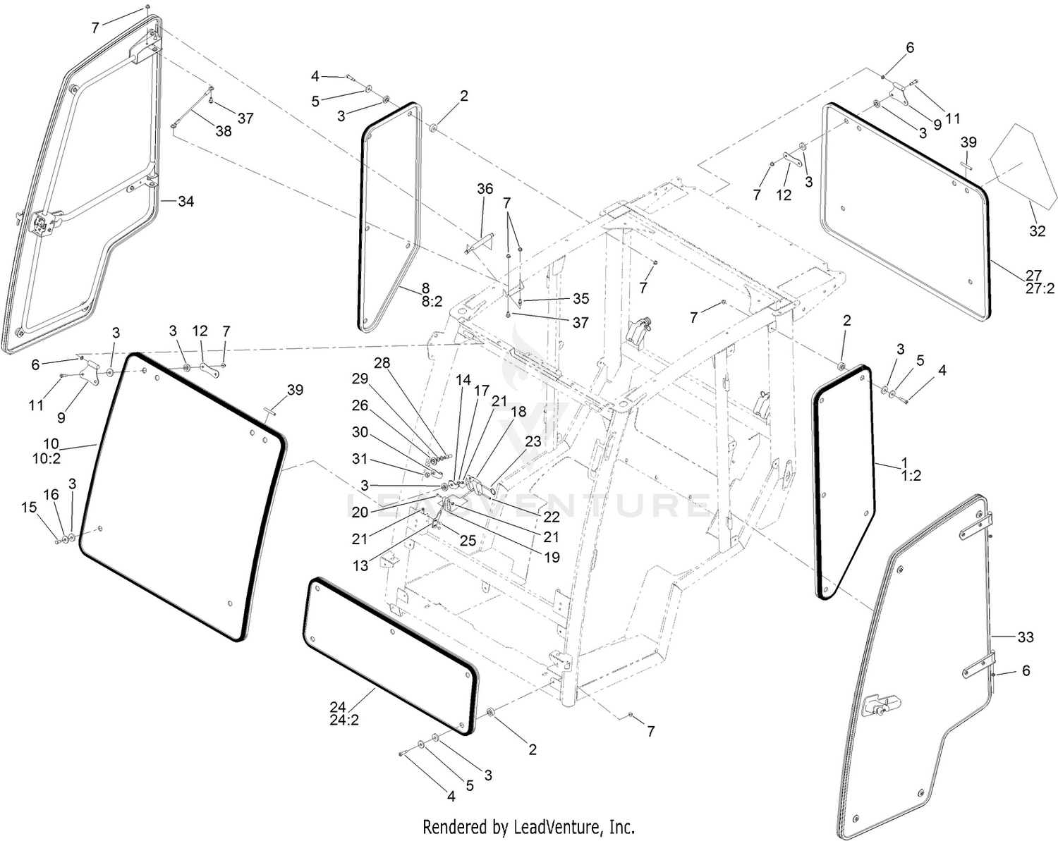 Door and Window Assembly