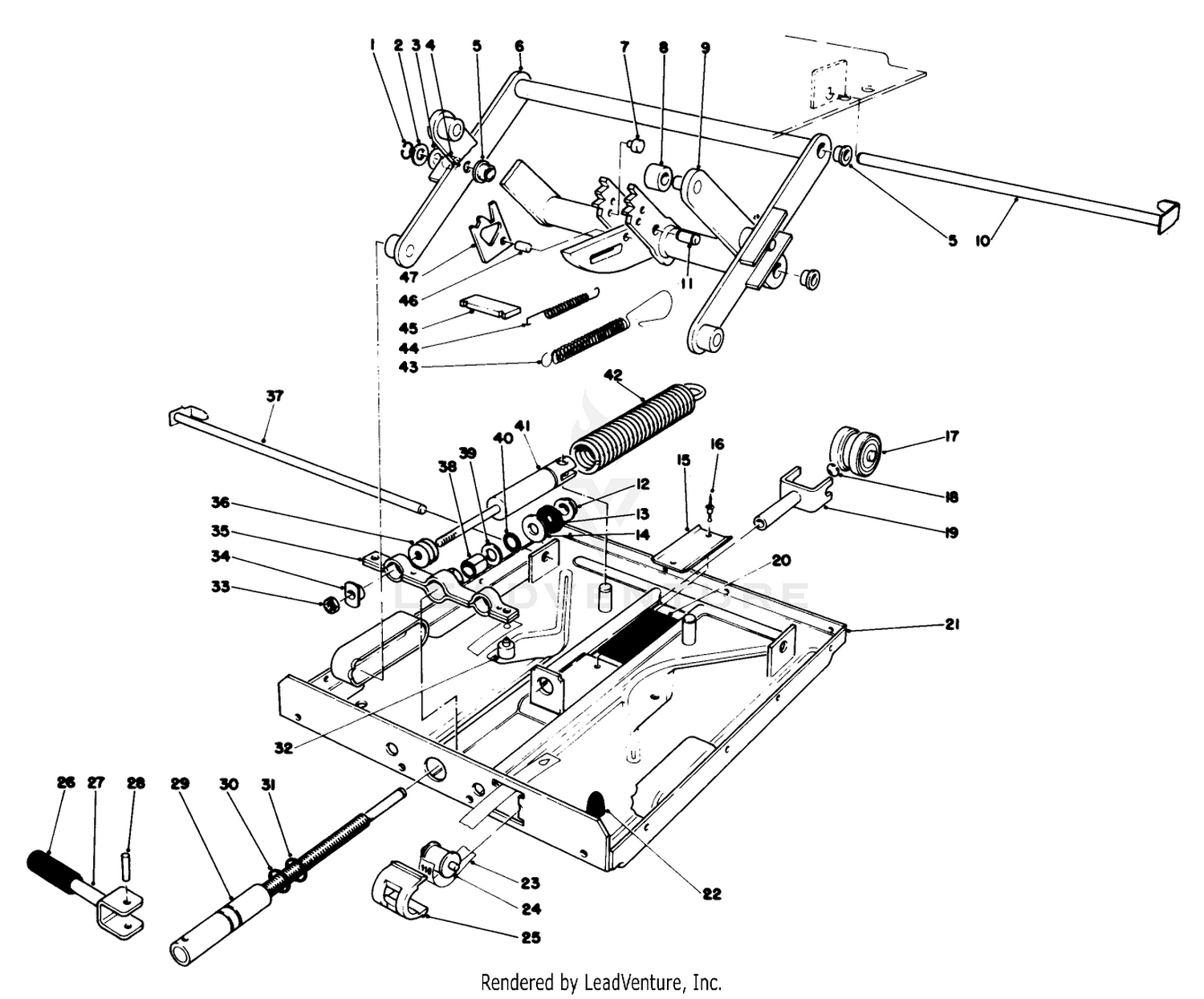 Deluxe Seat Kit Model No. 30786 (continued)