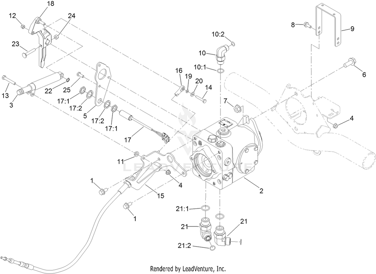 Traction Pump Assembly