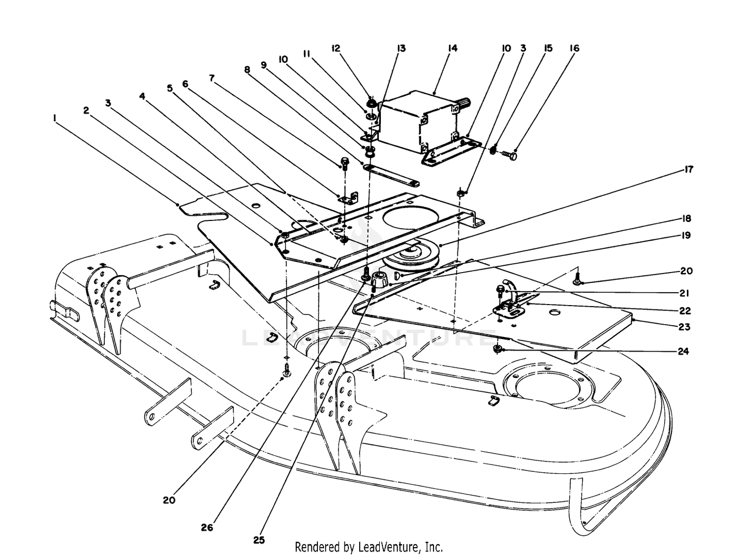 52" Cutting Unit Model No. 30555 (continued)