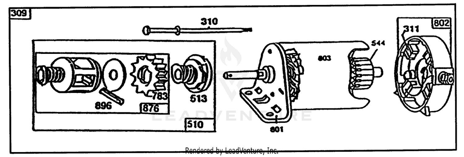 Starter-No 191707-0121-01