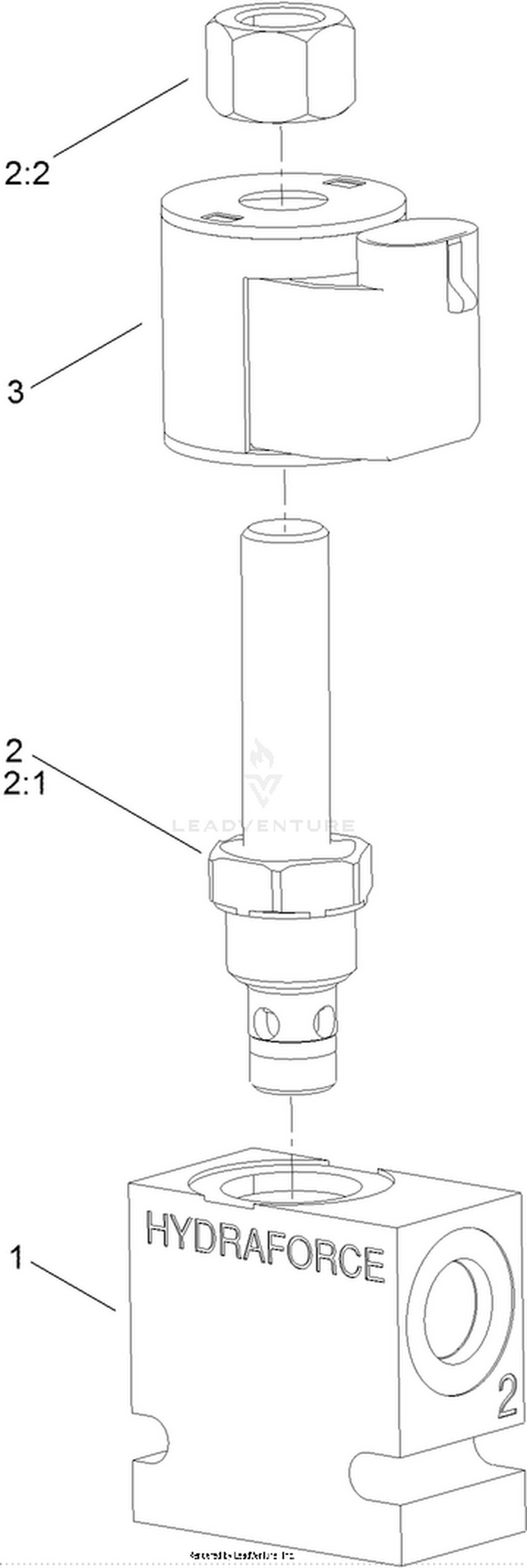 Hydraulic Valve Assembly No. 115-0379