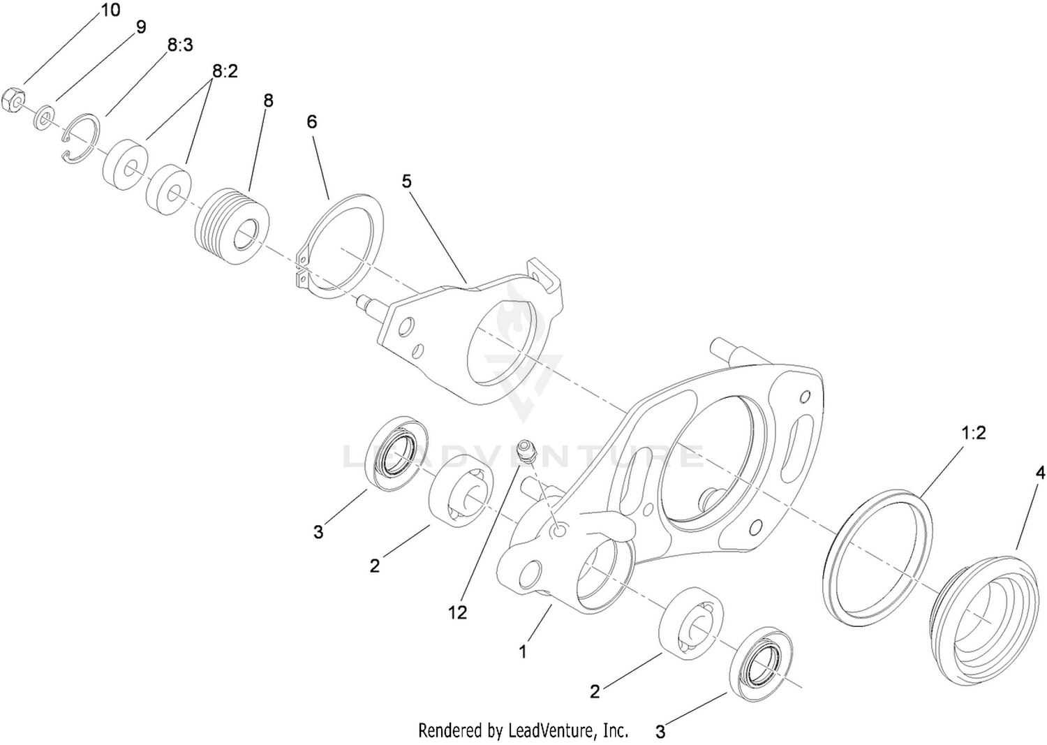 Right Hand Drive Sideplate Assembly