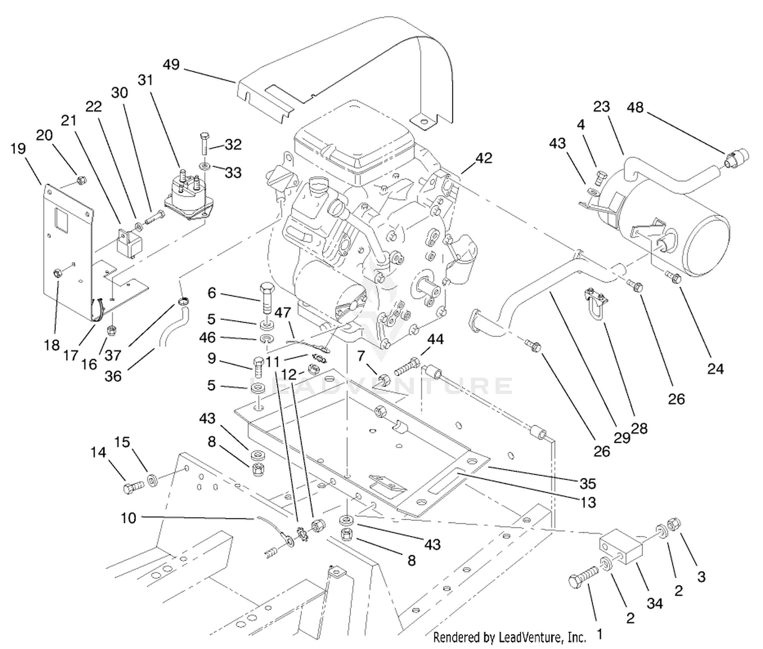 Engine  Exhaust Assembly