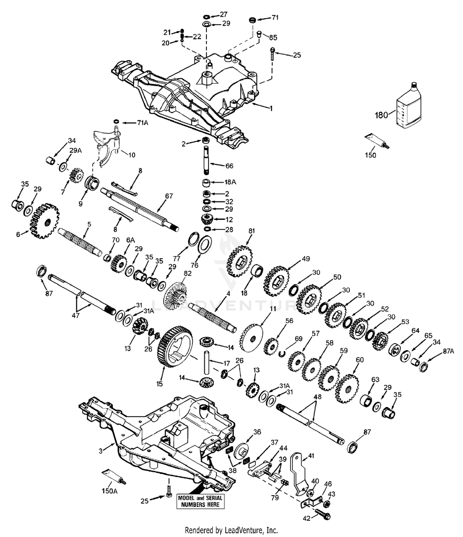 Peerless Transaxle Model Mst 205-509