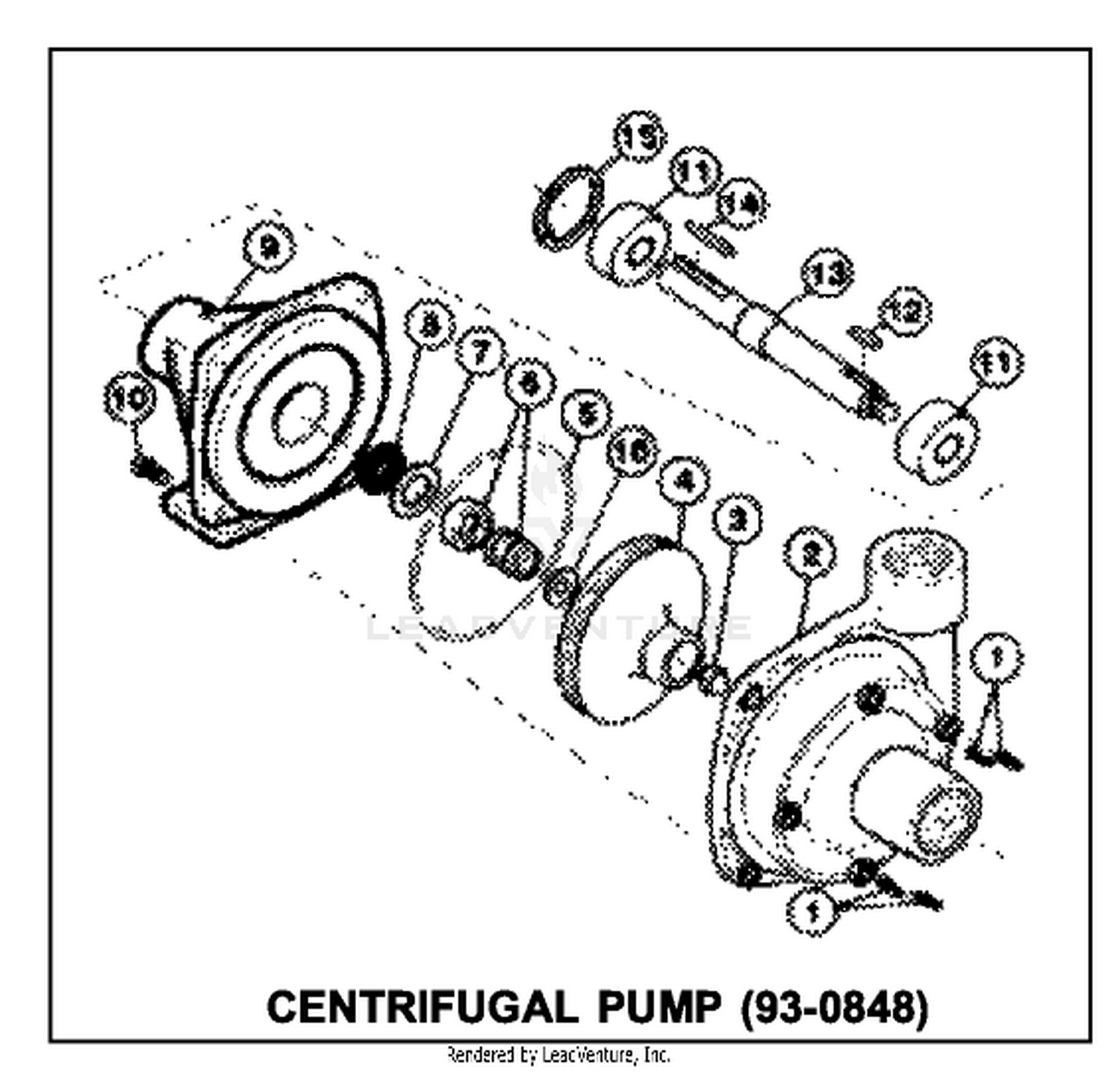 CENTRIFUGAL PUMP (93-0848)