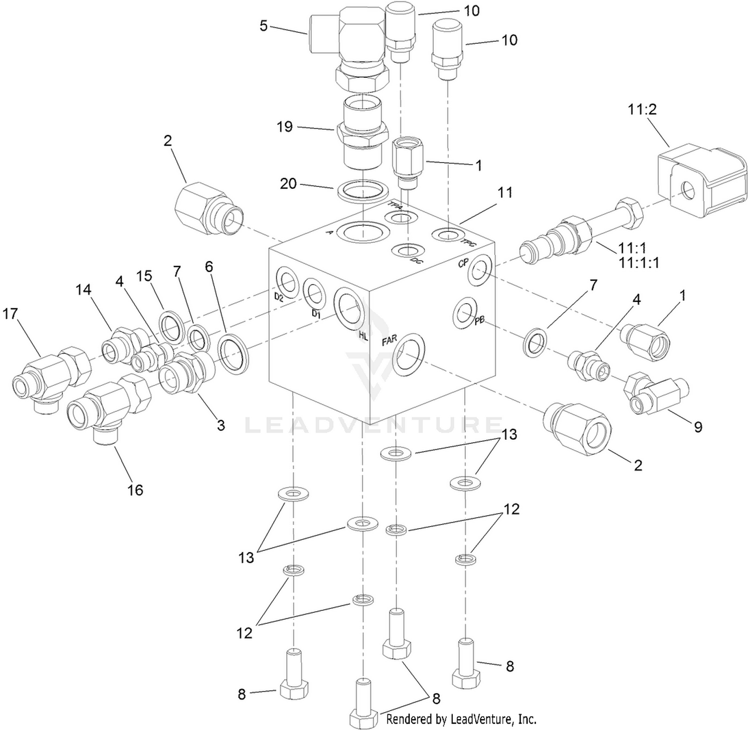 Transmission Manifold Assembly