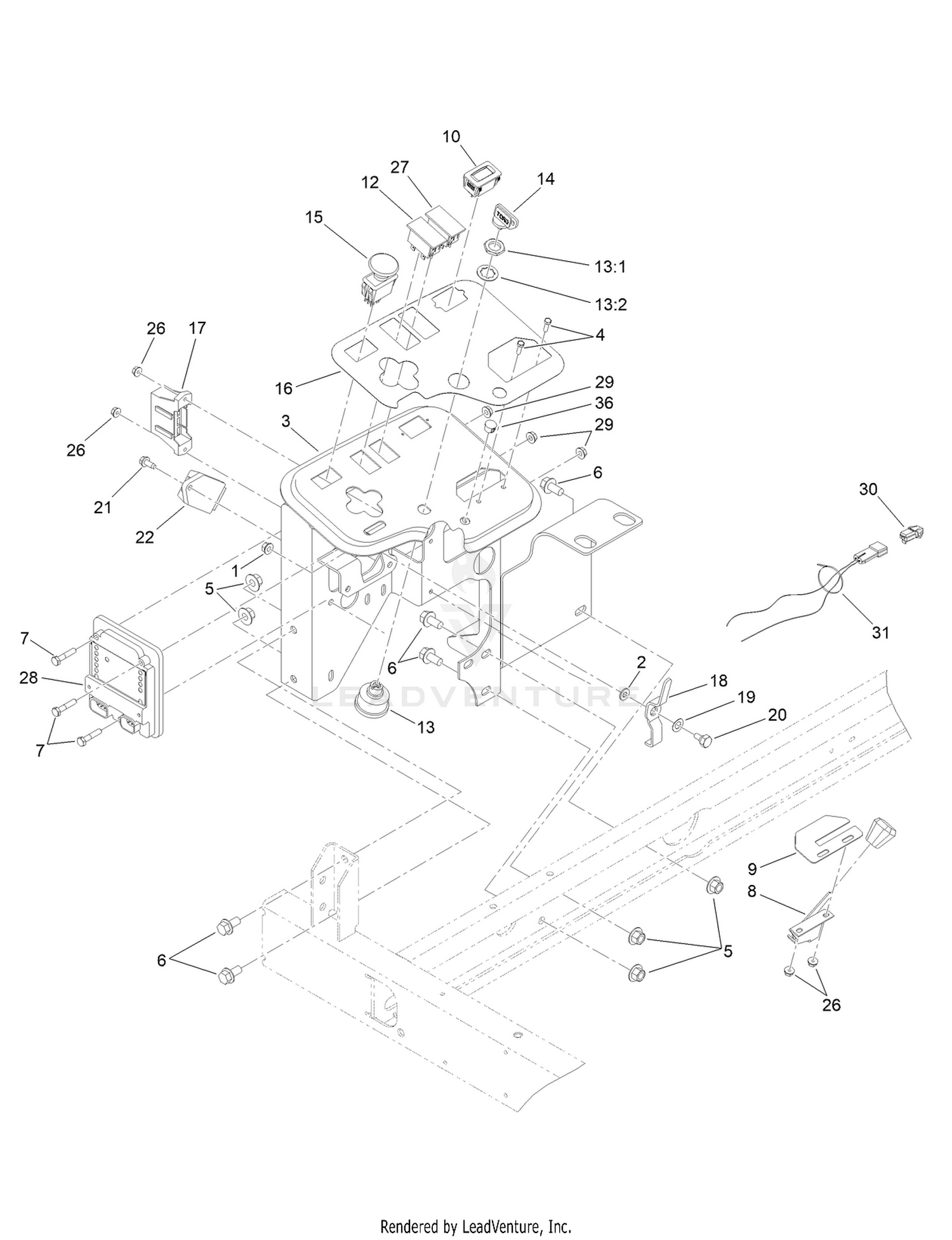 Control Panel Assembly