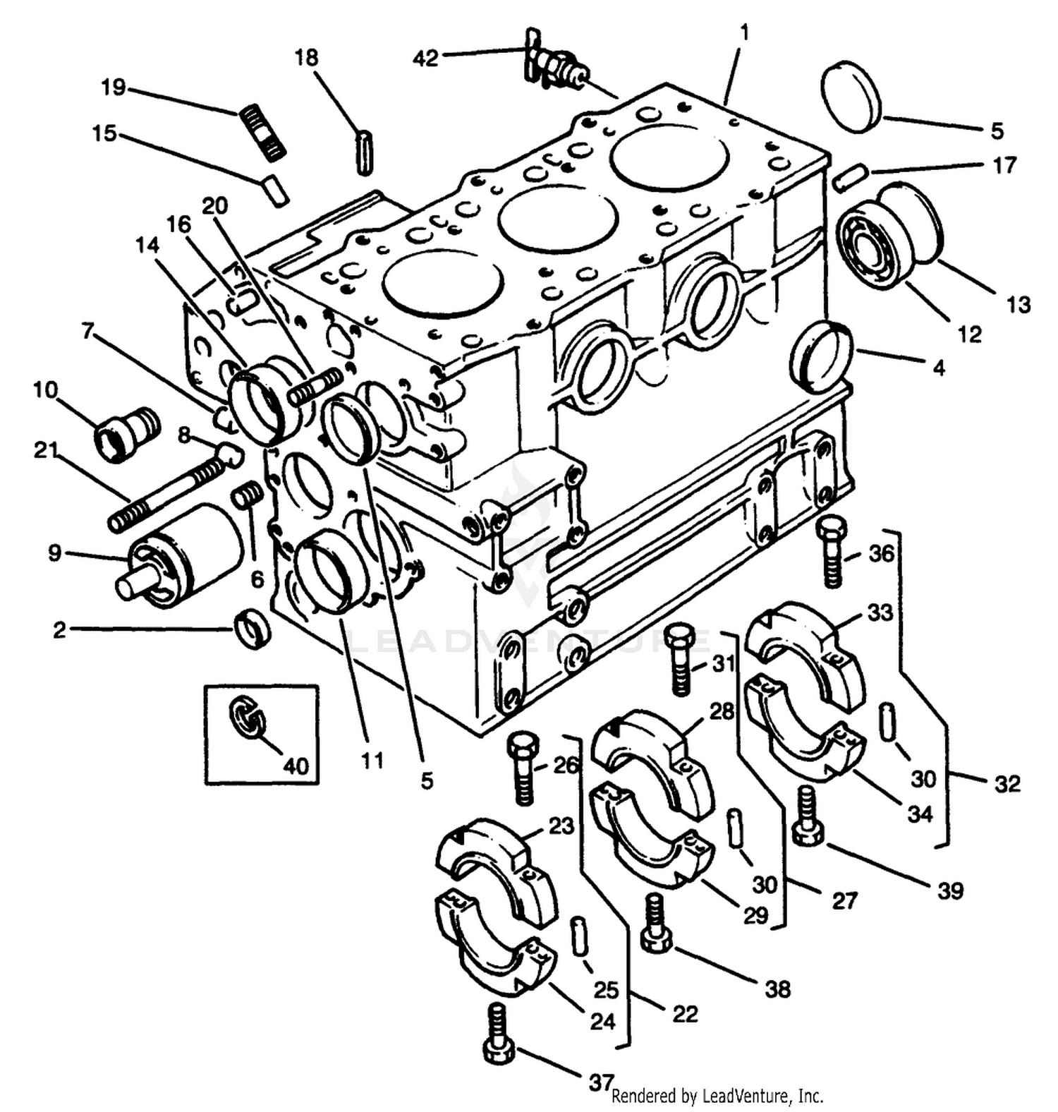 Cylinder Block Assembly