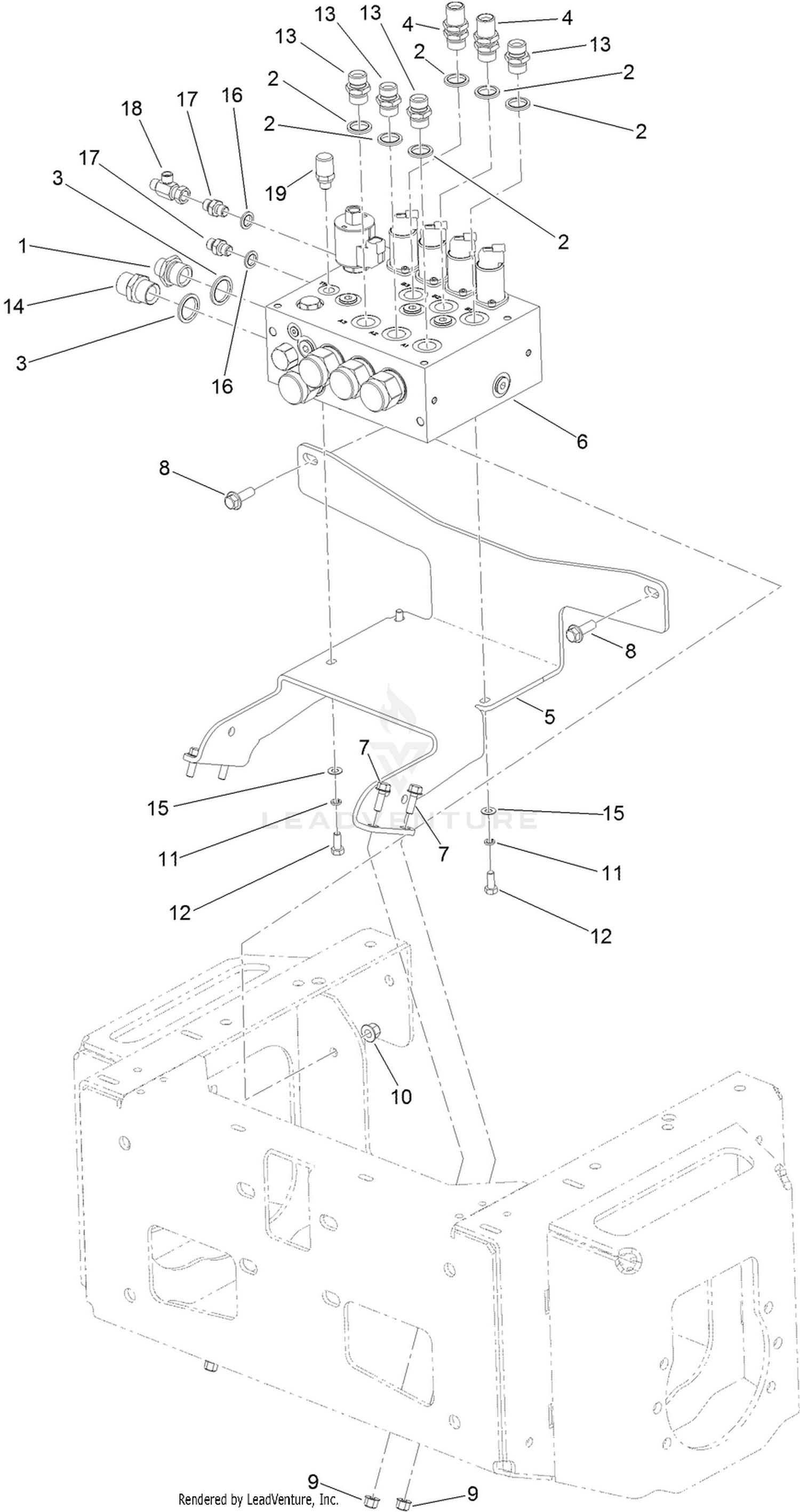 Cutter Manifold Assembly