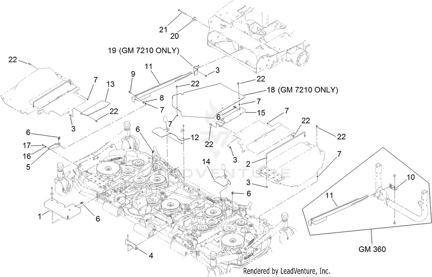 Mower Cover Assembly