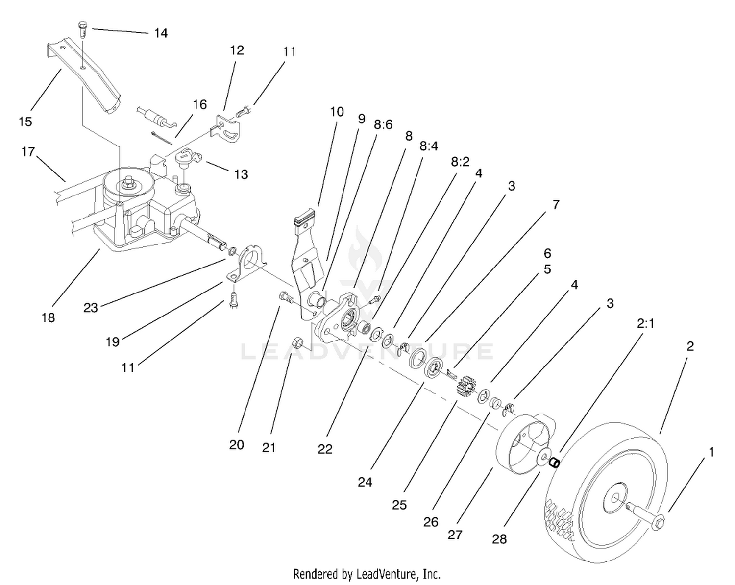 Rear Axle Assembly