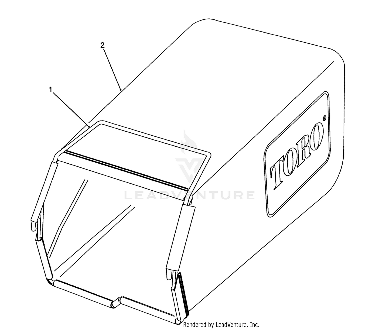 Grass Bag Assembly