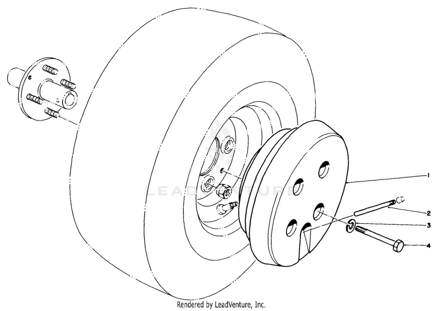 Wheel Weight Kit Model No. 56-6620 (optional) (for 44" Snow Thrower Model No. 30761)