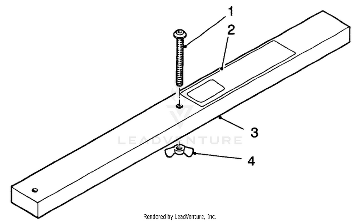 Gauge Bar Assembly No. 59-7900