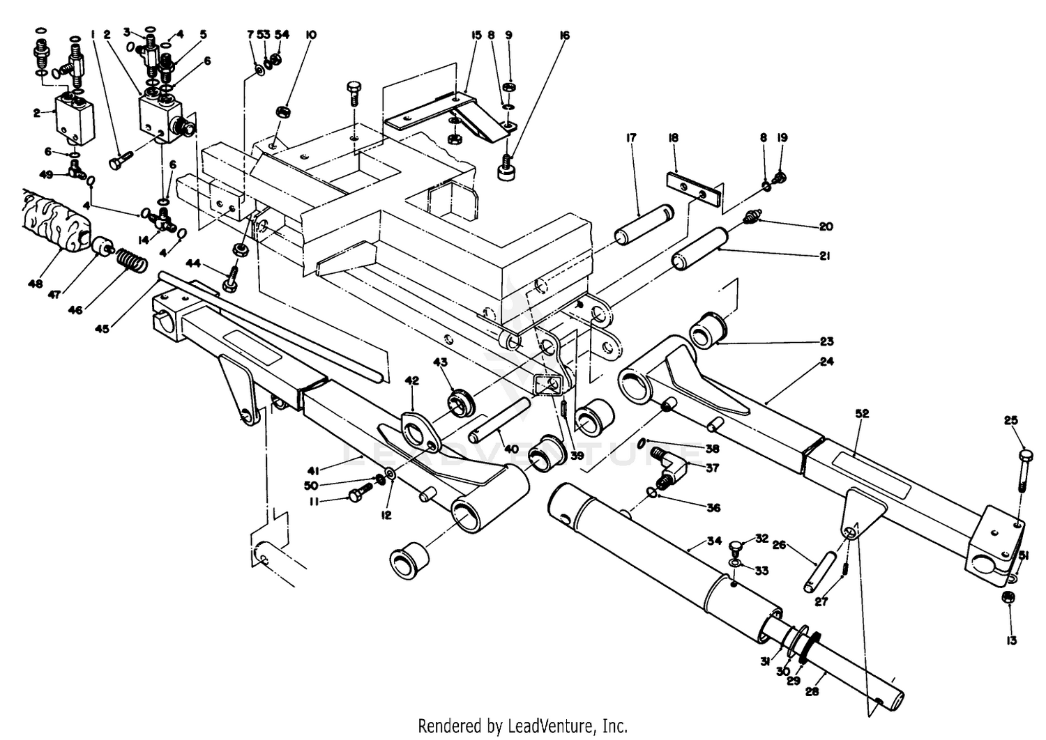 No. 1, 4  5 Lift Arms Assembly