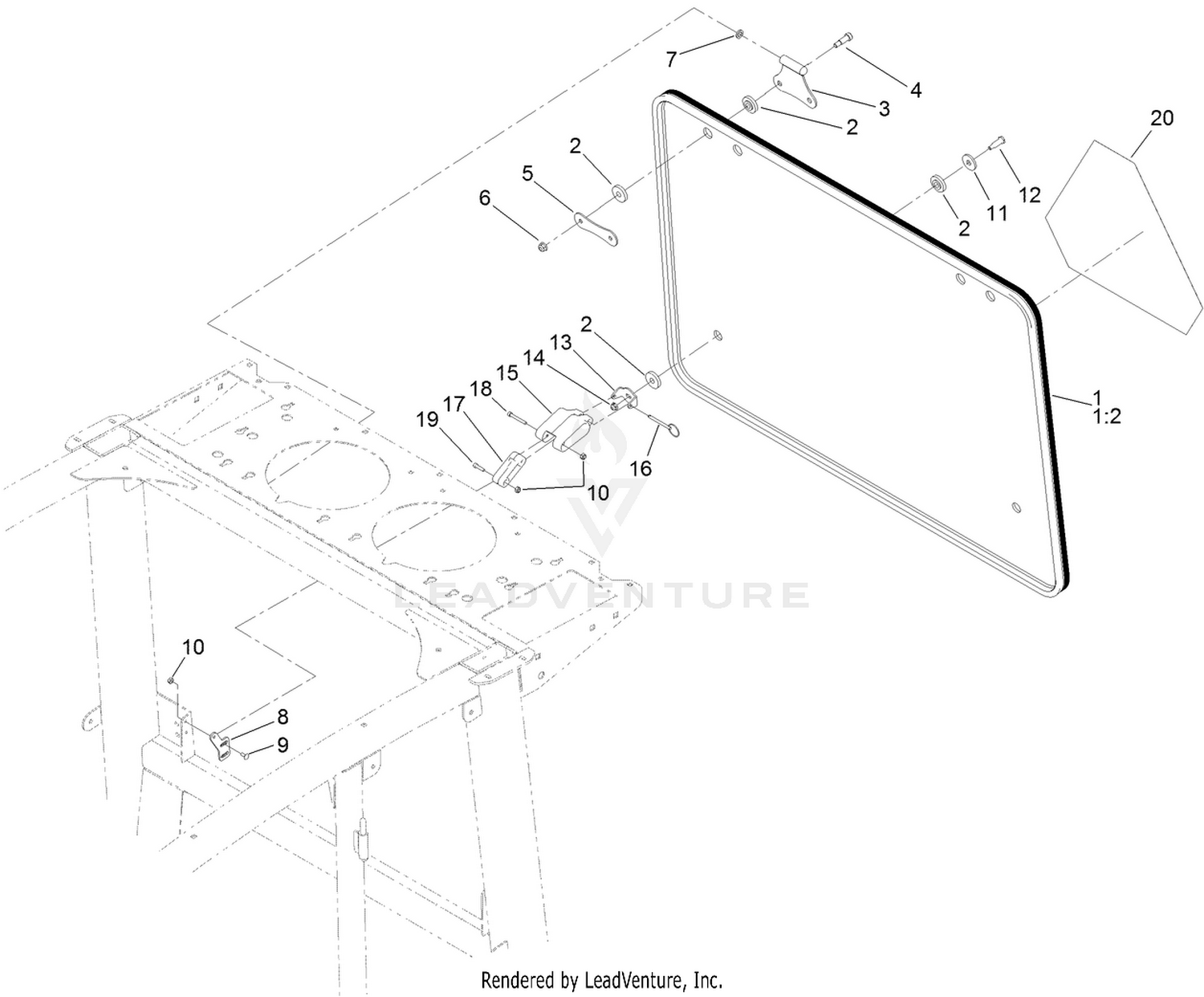 Rear Window Assembly